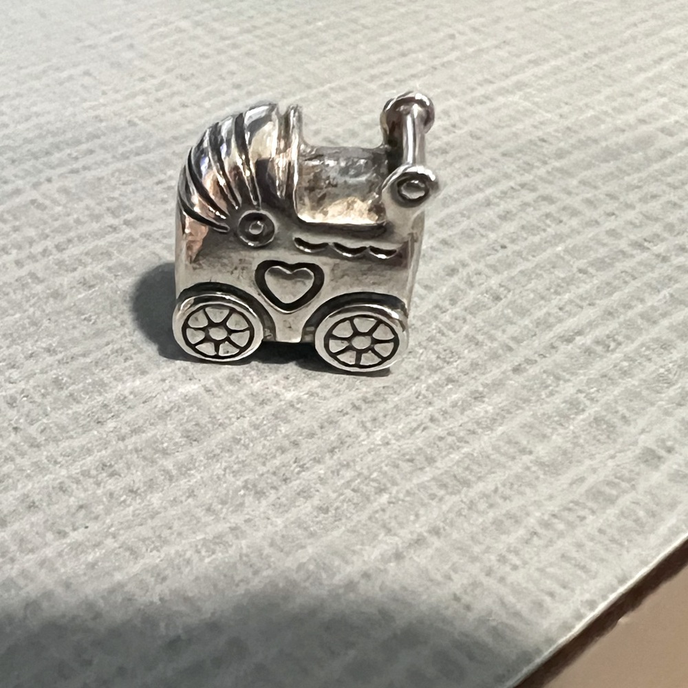 Pandora Baby Carriage Charm